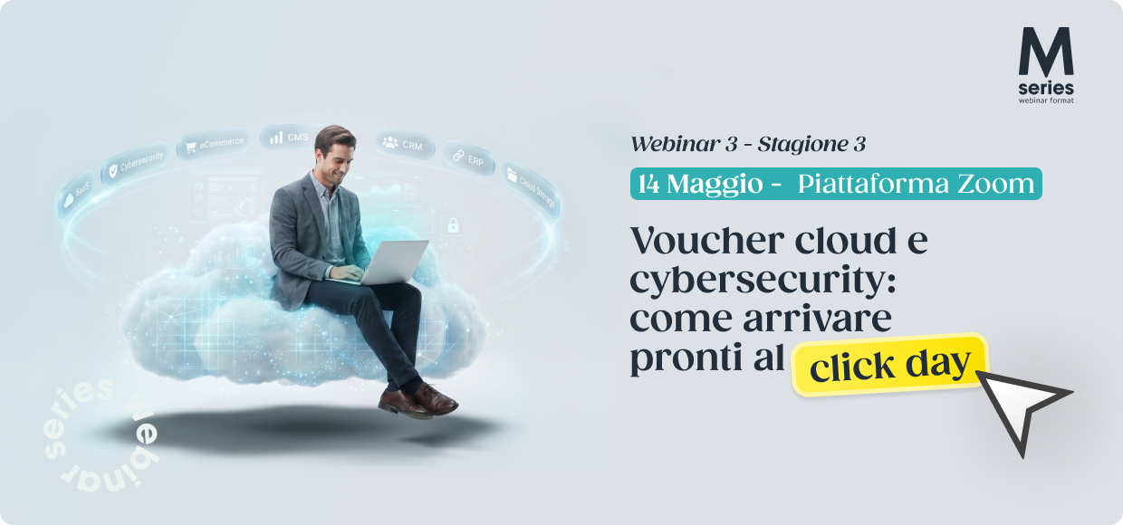 CEO che valuta la partecipazione al bando con un laptop in mano