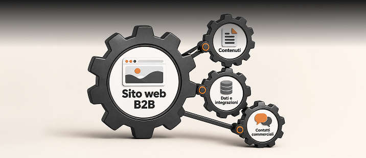 Il sito web B2B come ingranaggio del sistema commerciale