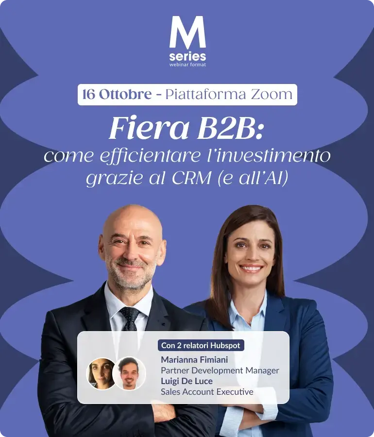 Volantino dell'evento webinar 