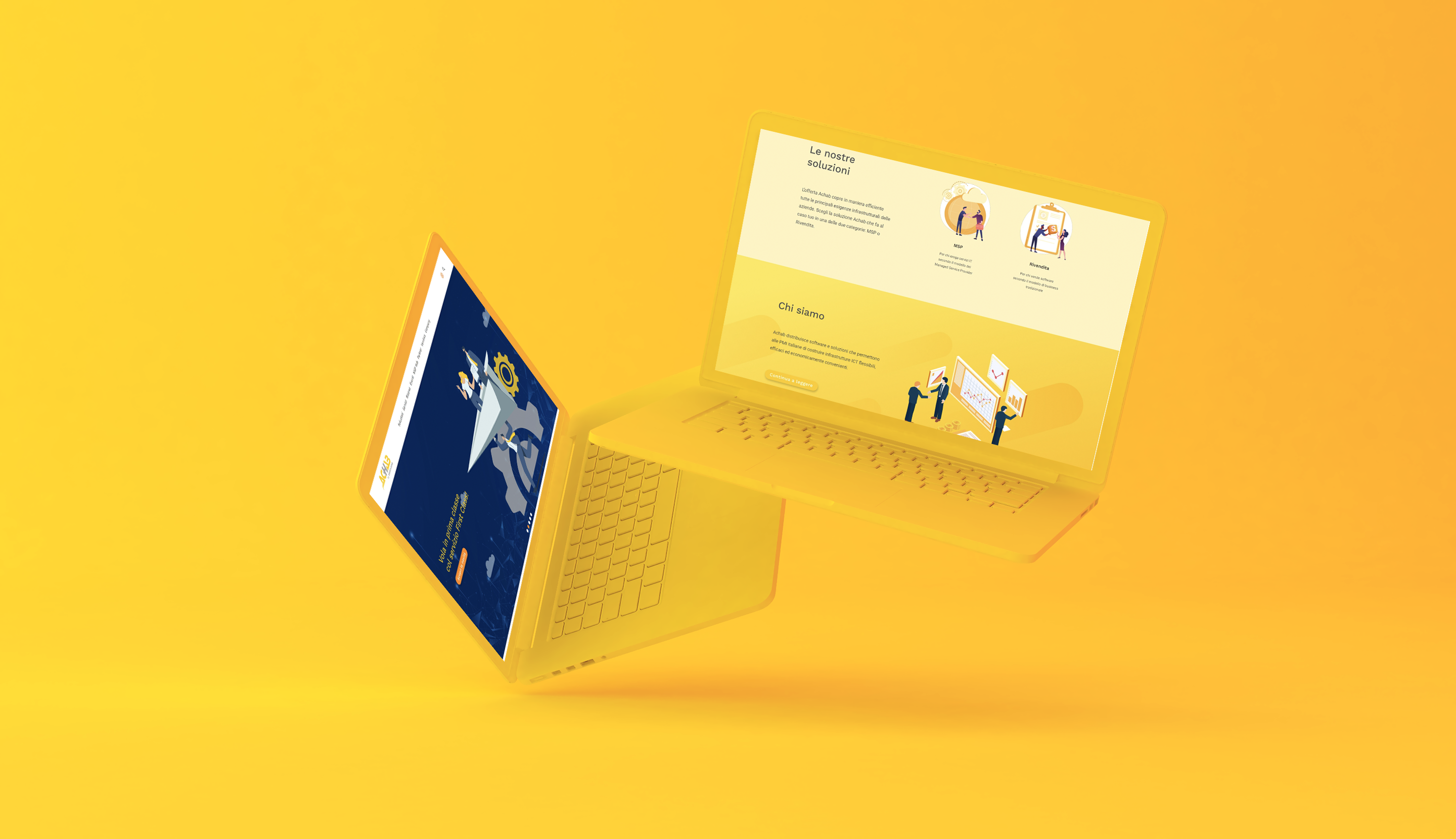 Gif di alcuni scenari da interno ed esterno con il logo di Knight Frank.